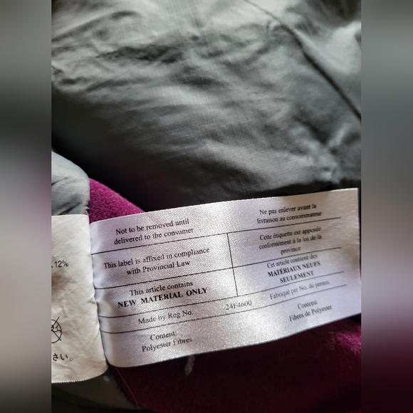 Pre-owned Arc'teryx Atom Vest Women's L Purple Insulated Lightweight Midlayer - Picture 9 of 9